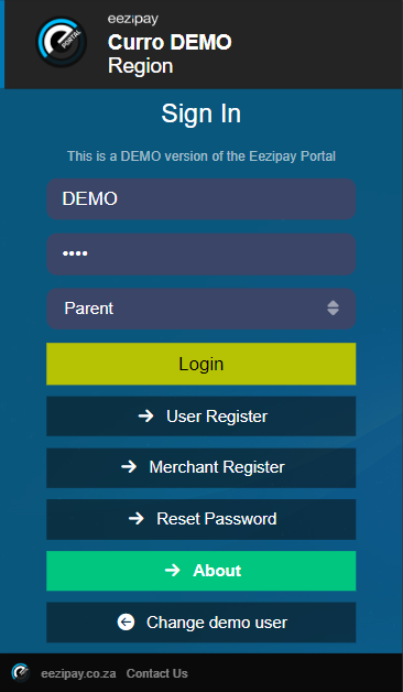 Easily register on the Cashless Campus mobile app.